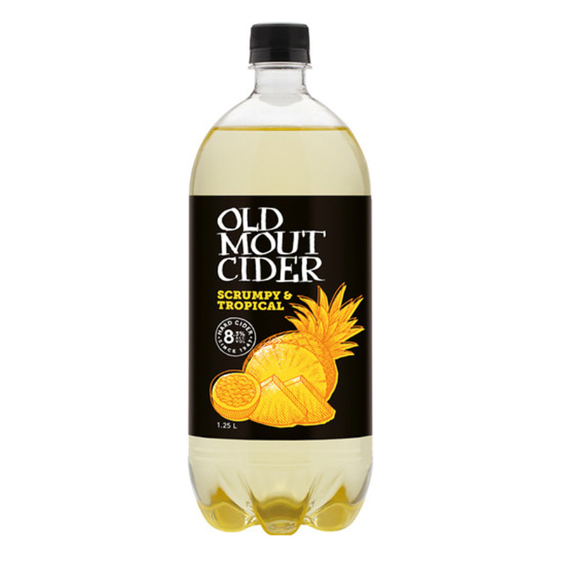 Old Mout Scrumpy & Tropical 1.25 Ltr