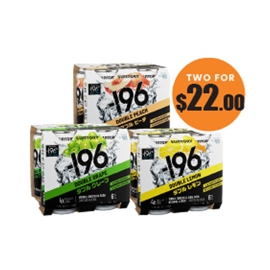 Suntory  -196 4 pack 330ml Can Range 2 for $22