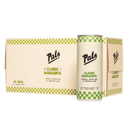 Pal’s Classic Margarita 250ml 10pk cans