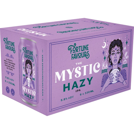 Fortune Favours The Mystic Hazy IPA 6x330ml