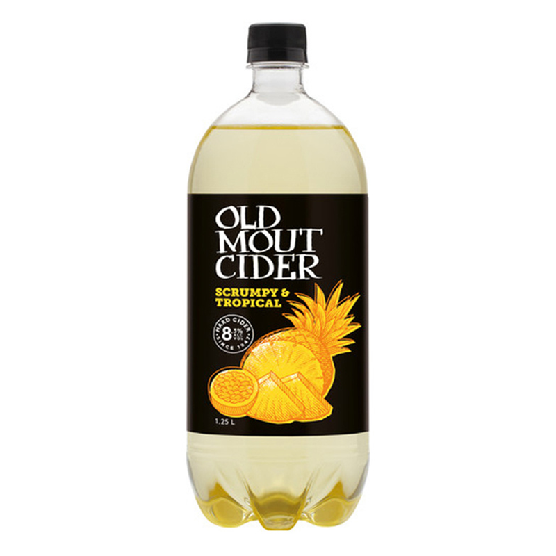 Old Mout Scrumpy & Tropical  1.25 Ltr