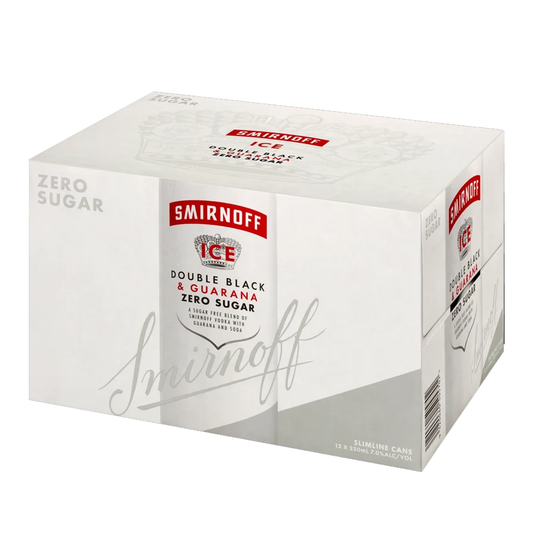 Smirnoff Ice DB Guarana Zero Sugar 12pk Cans