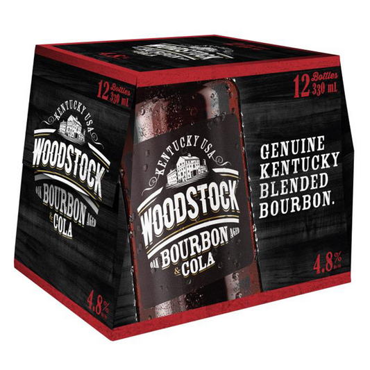 Woodstock 4.8% 12 pack bottles