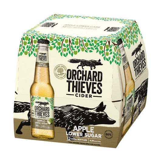 Orchard Thieves Low Sugar Apple 12pk