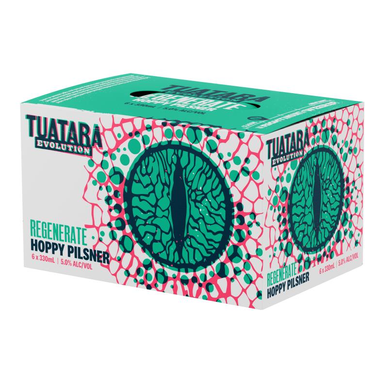Tuatara Evolution Regenerate Hoppy Pilsner Cans 6 x 330ml