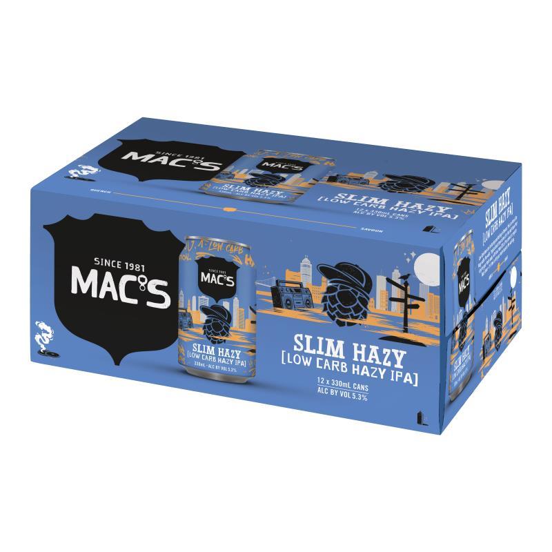 Mac's Slim Hazy 12pk Cans