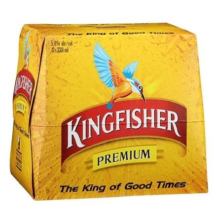 Kingfisher 12pk 330ml Btls