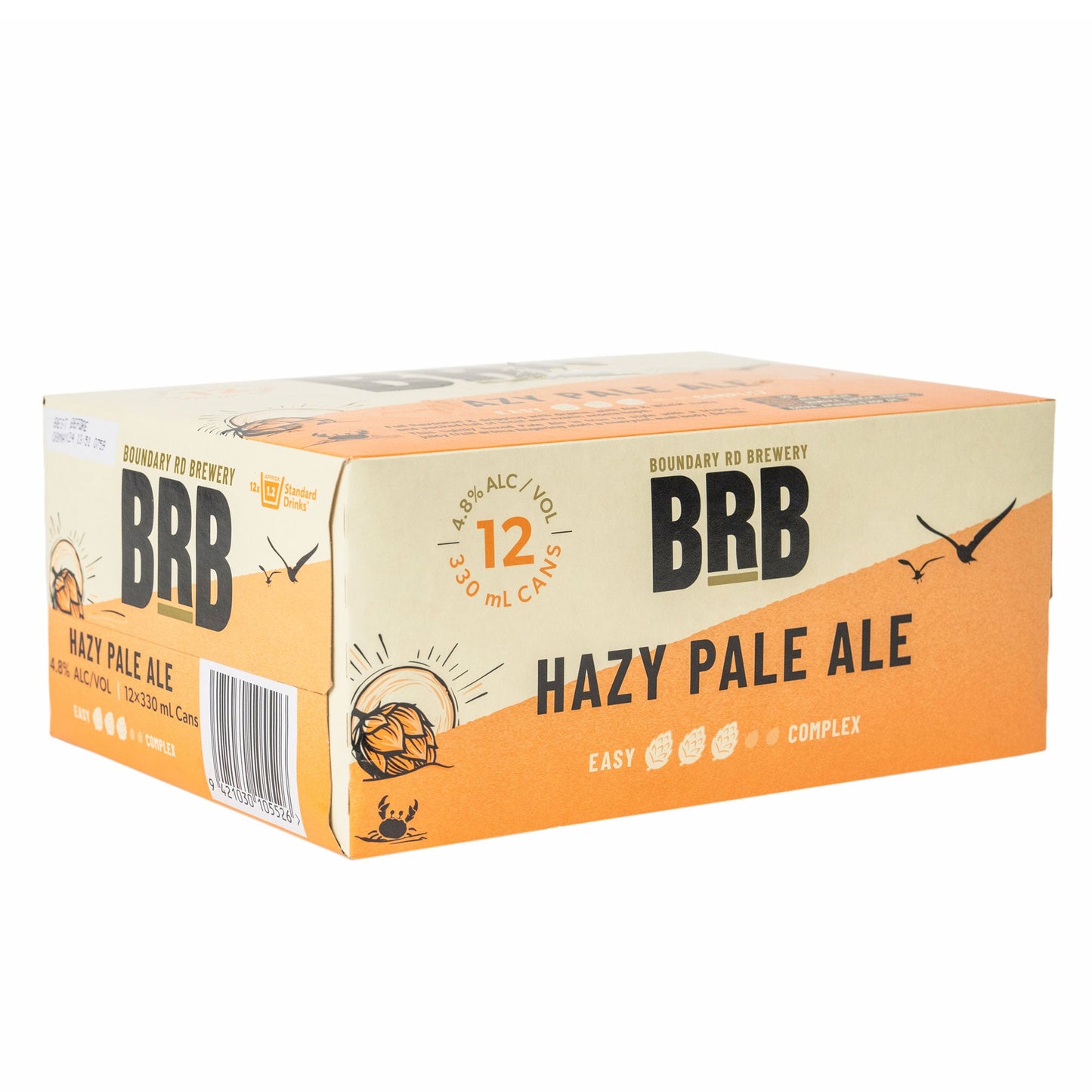 Boundary Road Brewery Hazy Pale Ale Cans 12x330ml
