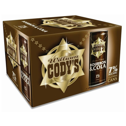 Cody's 7% 12pk 250ml Cans