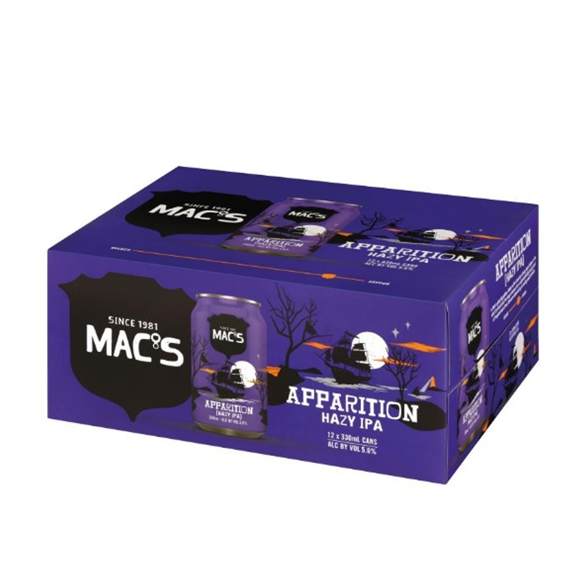 Mac's Apparition Hazy IPA 12pk Cans