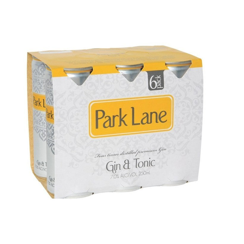Park Lane Gin & Tonic 4x6pk 250ml Cans