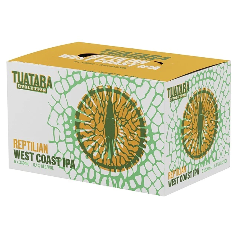 Tuatara Reptilian West Coast IPA Cans 6 x 330ml